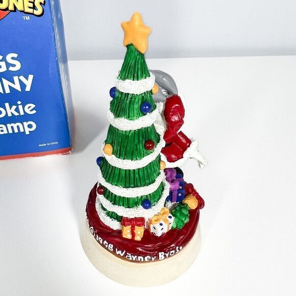 Looney Tunes Bugs Bunny Cookie Stamp Christmas Tree Santa Suit Animated Rabbit - Picture 4 of 12